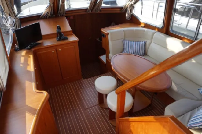 heller Salon vom Boot Kapt´n Jack 