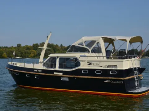 Lanke Charter | Reline Classic 1130 AC "Kapt´n Jack" Seitenansicht Seitenaufnahme Reline Classic 1130 AC