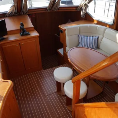 heller Salon vom Boot Kapt´n Jack